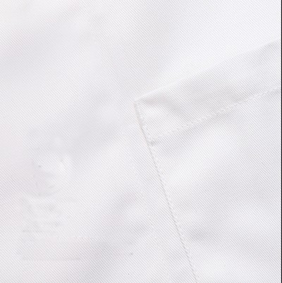 SKKI004 CHKOUT-M104C0281A design contrast collar chef's clothing order seven-minute sleeve chef's clothing a large number of custom chef's clothing chef's clothing supplier detail view-1